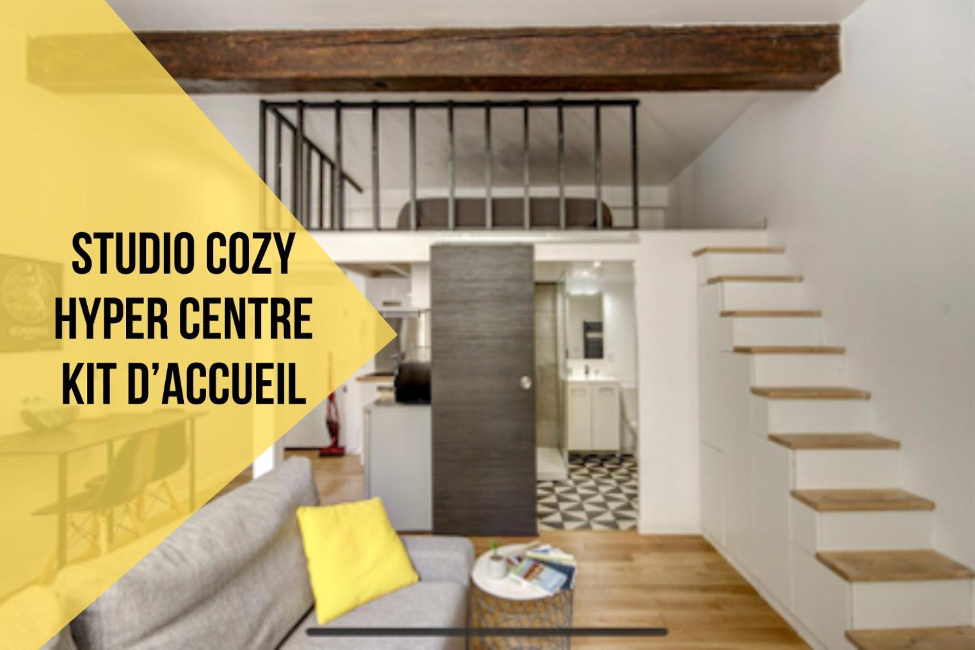 Charmant Studio Loft Au Coeur De Bordeaux Exterior foto